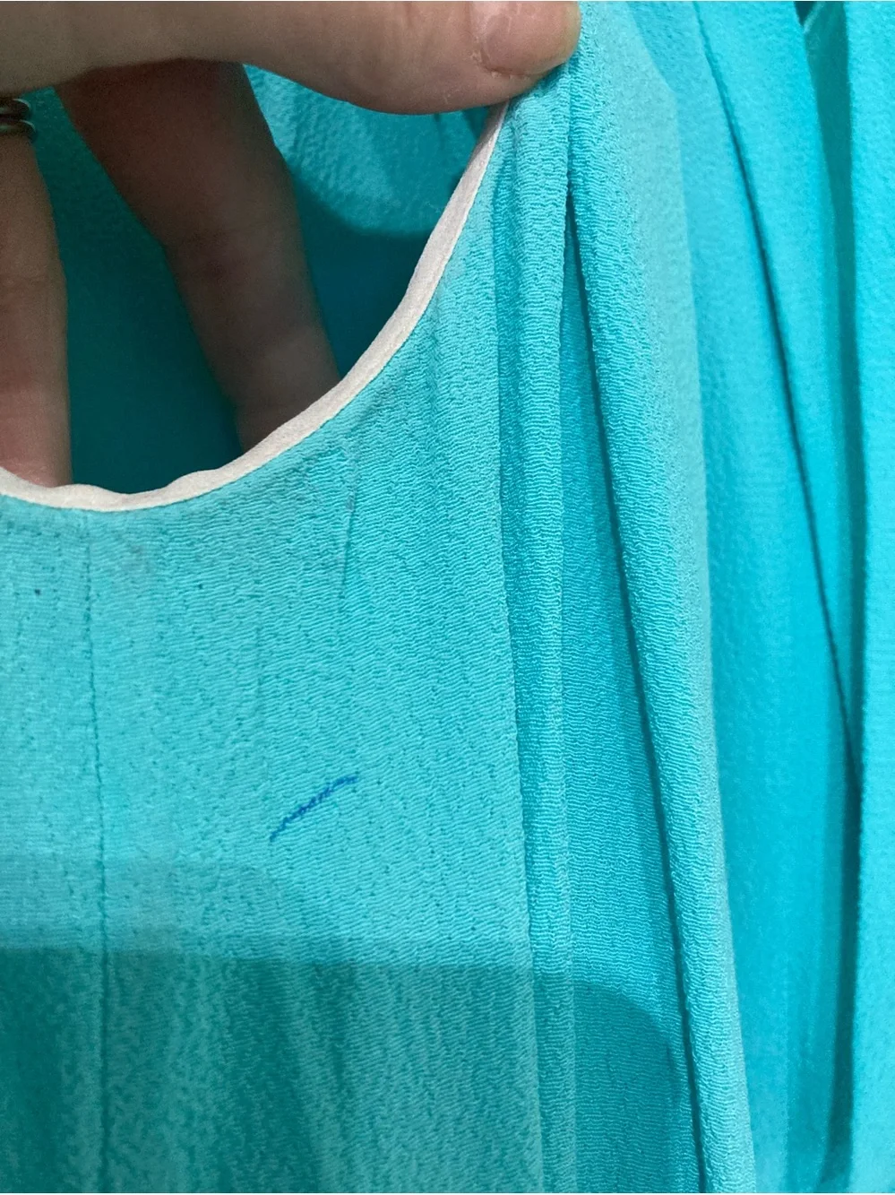 Kate Spade ♠️ Ice Blue High Neck Dress Size 14